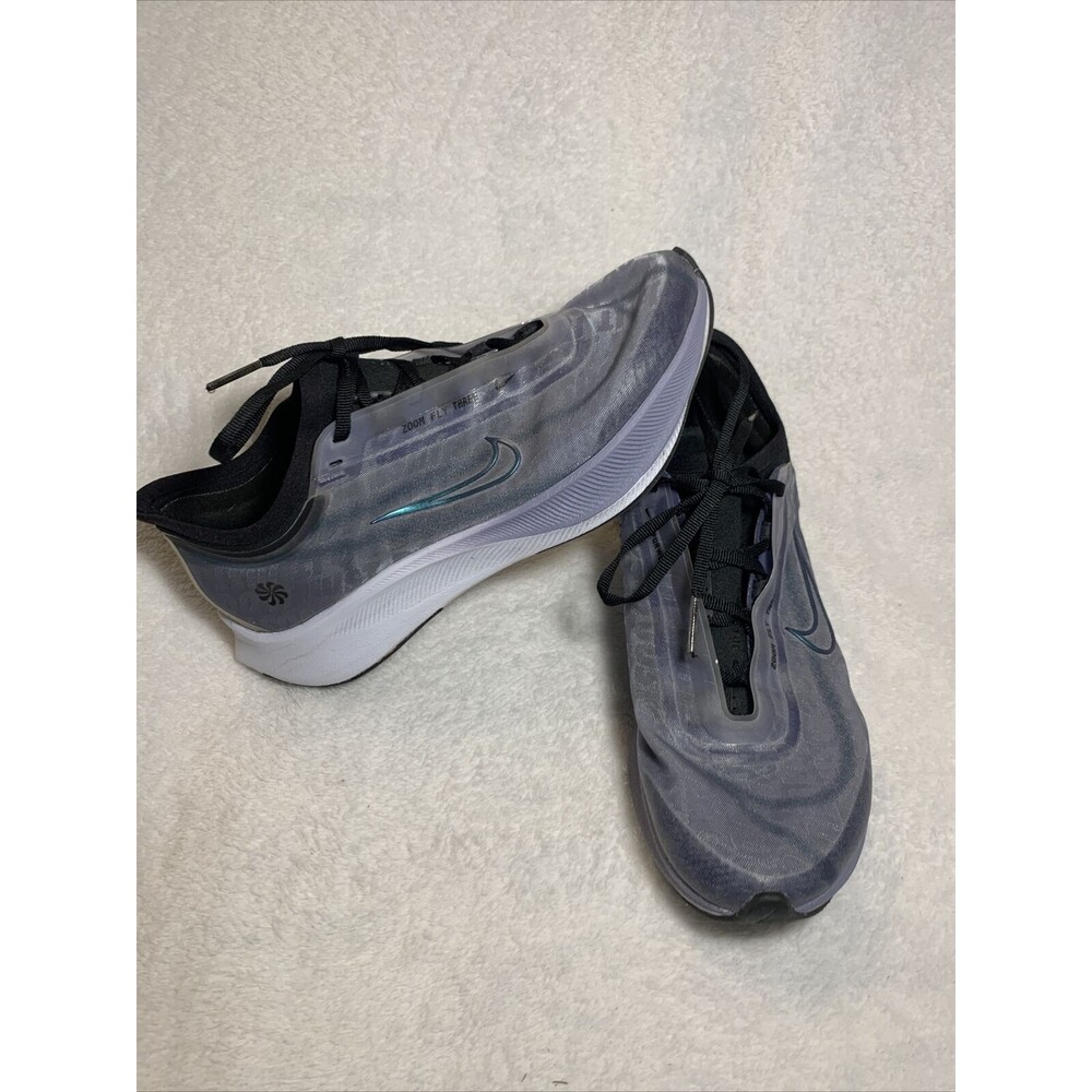 Nike Zoom Fly 3 Vaporweave Women's‎ Size 6.5 Black Grey React